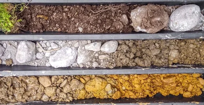 Illustrative image of Exploratory test pit in Austin