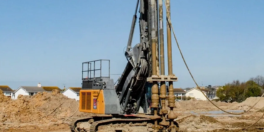 Illustrative image of Deep Soil Mixing (DSM) design in Austin