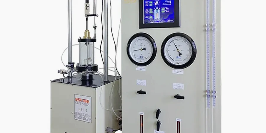 Illustrative image of Triaxial test in Austin