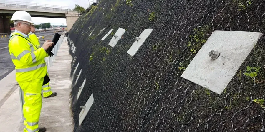 Illustrative image of Slope stabilization design in Austin