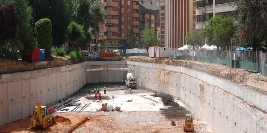 Illustrative image of Diaphragm wall design in Austin