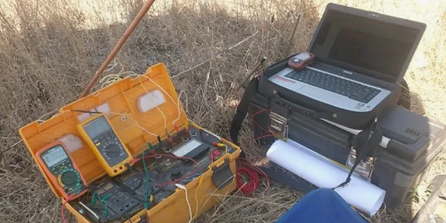 Illustrative image of Electrical resistivity / VES (Vertical Electrical Sounding) in Austin